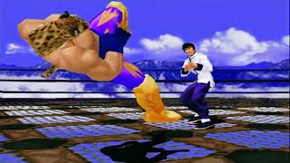 Law VS King in Tekken 3 Fight King