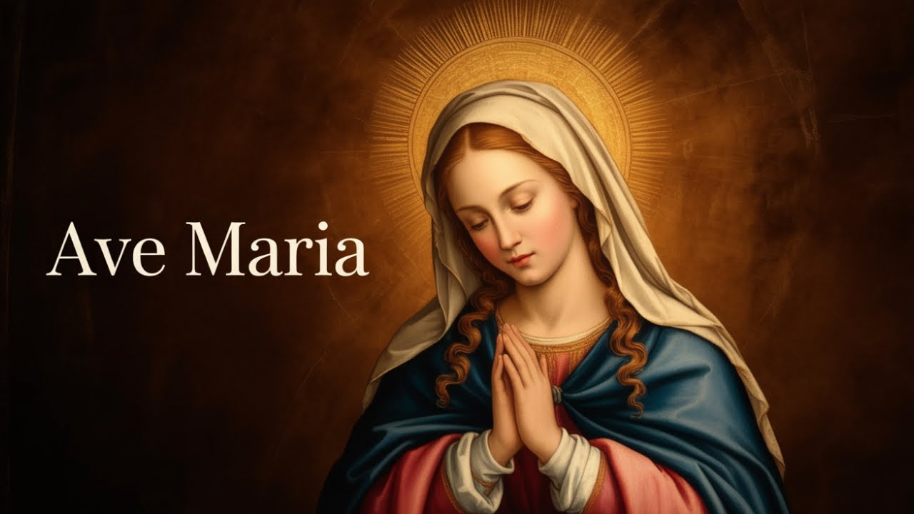 Find HARMONY in Prayer Through Gregorian Chant Ave Maria - YouTube