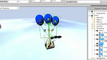 An XNA SunBurn Child Component
