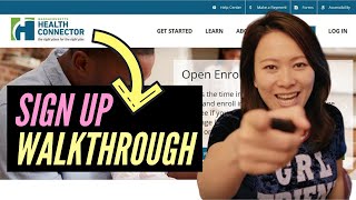 Ma Health Connector Sign Up Account Creation Walkthrough