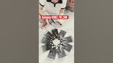 Cuốc đất chuẩn sịn thép nhíp ô tô..!!