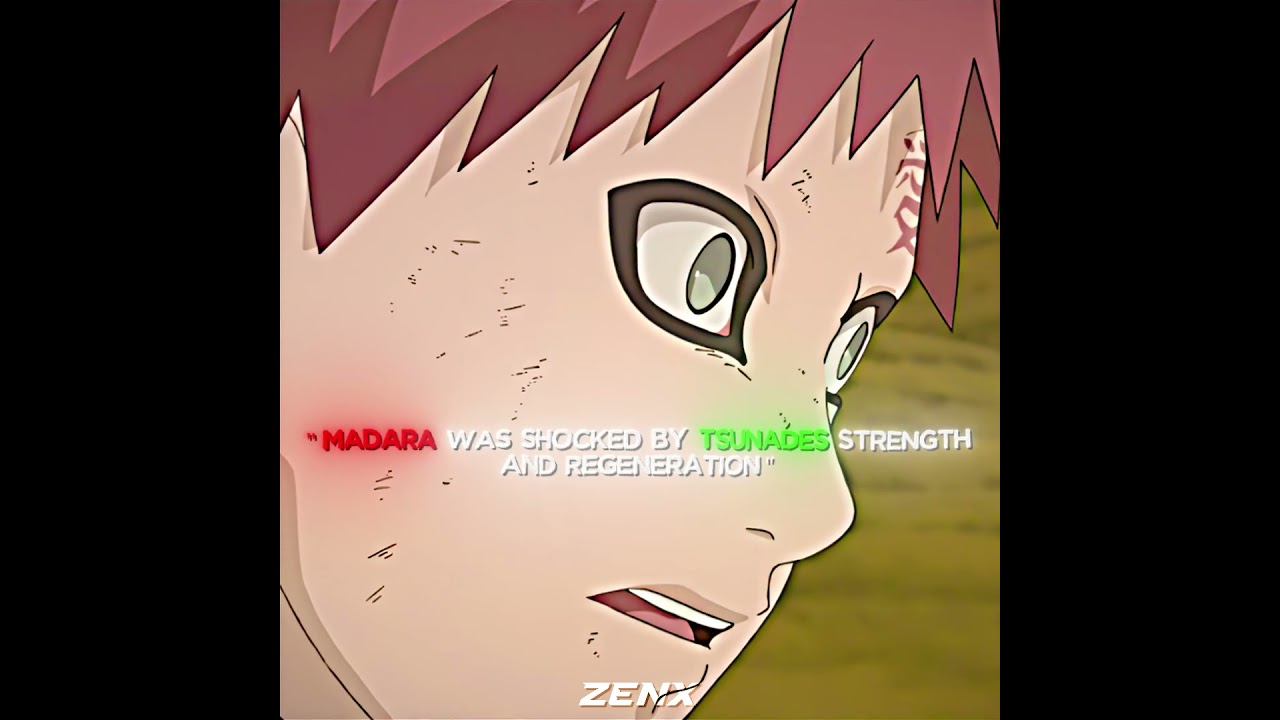 Madara underestimated Tsunade | Naruto Shippuden Edit