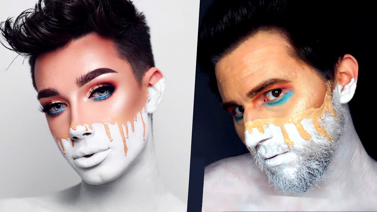 I TRIED FOLLOWING A JAMES CHARLES MAKEUP TUTORIAL YouTube