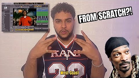 Creating a Smooth (90s) West-Coast G-FUNK Beat from SCRATCH!