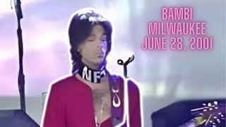 View Prince Performs Bambi Live at Marcus Amphitheater, Milwaukee