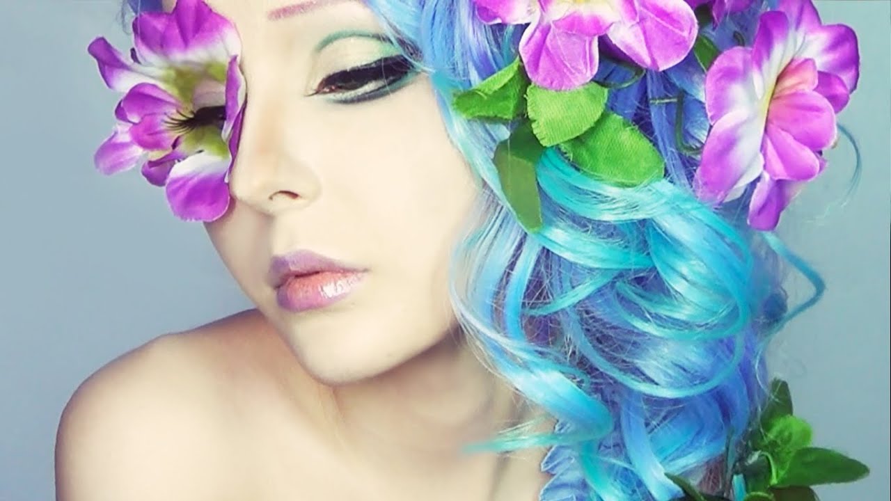 Flower Princess Make Up Tutorial By Anastasiya Shpagina YouTube