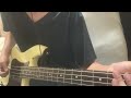 THEE MICHELLE GUN ELEPHANT 『デッド・スター・エンド』ベース 弾いてみた