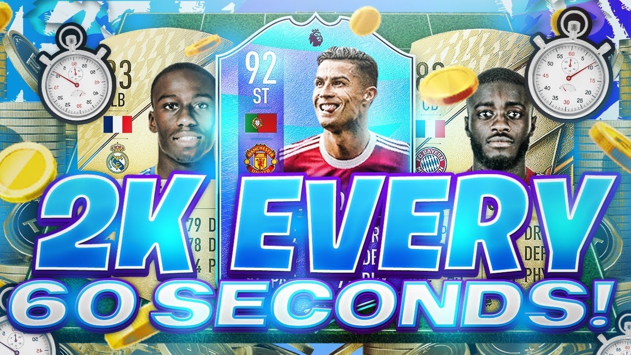 OMG! 2K EVERY 60 SECONDS FIFA 22 BEST TRADING METHOD (FIFA 22 SNIPING FILTERS & FLIPPING)