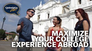 How can you maximize your college experience by studying abroad