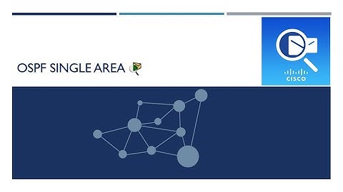 Tutorial Konfigurasi OSPF Single Area
