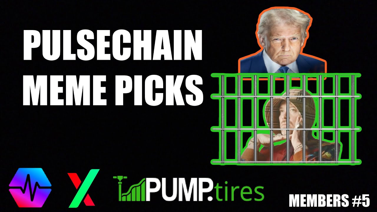 R2R MEMBERS ONLY #5 - PULSECHAIN MEME PICKS!!! - YouTube