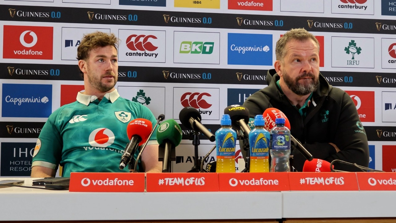 Andy Farrell and Caelan Doris press conference | #IREvWAL #SixNations