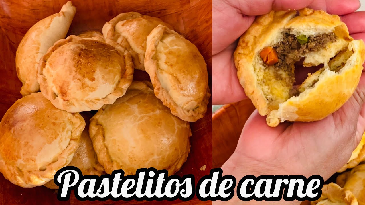 PASTELITOS CARNE SALVADOREÑOS receta de panaderia paso a paso YouTube