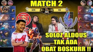 Soloz Aldous Tak Ada Obat !!! AirAsia Saiyan Match 2 MEC 2018 MOBILE LEGENDS