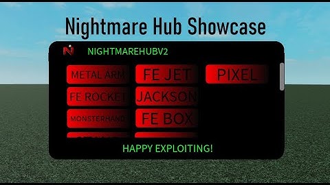 Nightmare Hub - Script Hub Showcase
