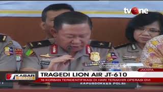 Download lagu Hari Terakhir Operasi DVI, Total 125 Korban Lion Air JT-610 Teridentifikasi