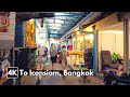 ICONSIAM - Bangkok night walk exploring Khlong San plaza And Chao Phraya River | Thailand 2021