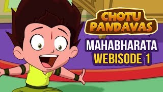 Chotu Pandavas | Webisode 1 | महाभारत | Pandavas Story | Mahabharata Animated Stories | Rudra Matsa