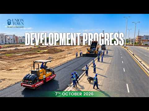 Stronger Roads, Smarter Urban Living | Union Town Pine Avenue Lahore #uniontown #uniondevelopers