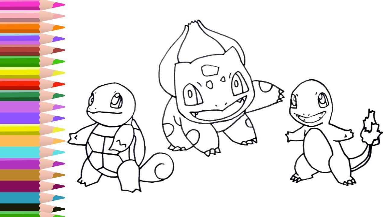 Desenhos para colorir Pokemon - Bulbasaur - Desenhos Pokemon