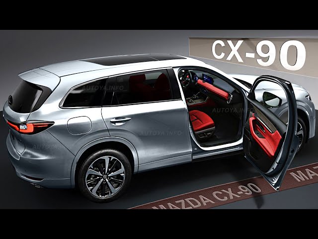 2024 Mazda CX-90 - INTERIOR Preview - YouTube