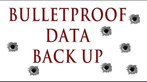 Bulletproof Data Backup - Stop Data Loss The Easy Way
