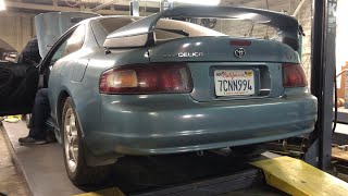 Pt: 15 The Whining V6 Celica / First ever 1MZ-FE TRD supercharged Celica pulls! New custom exhaust