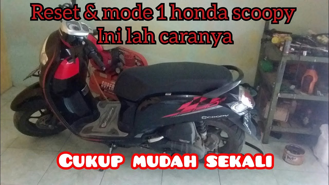 bocoran ahhas Reset  injeksi  dan mode 1 motor  honda 