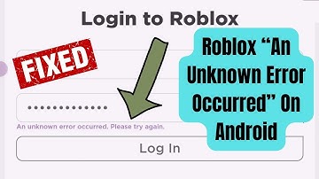 [HOW TO] Fix ROBLOX "An Unknown Error Occurred" On Android | Best Fixes 2023
