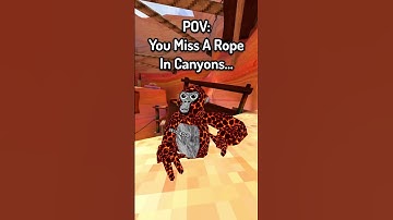 POV: You Miss A Rope In Canyons… #gorillatag #gorillatagquest #gtag #vr #elliotgtag #gtagvr #jman