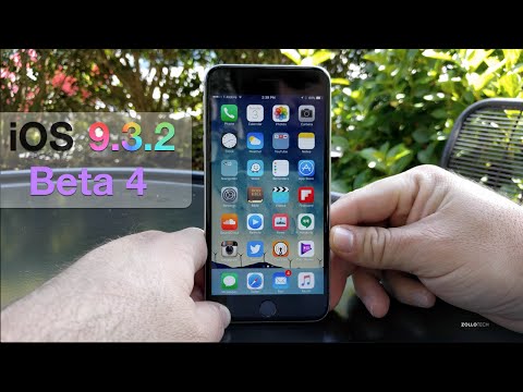 iOS 9.3.2 Beta 4 - What&rsquo;s New?