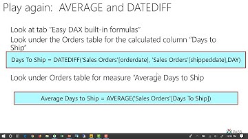 3 - Intro to DAX: Difference between Calculated Columns and Measures