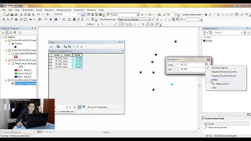 Curso de ArcGIS ¡BÁSICO! #05e - Creación de Puntos Ploteando Coordenadas