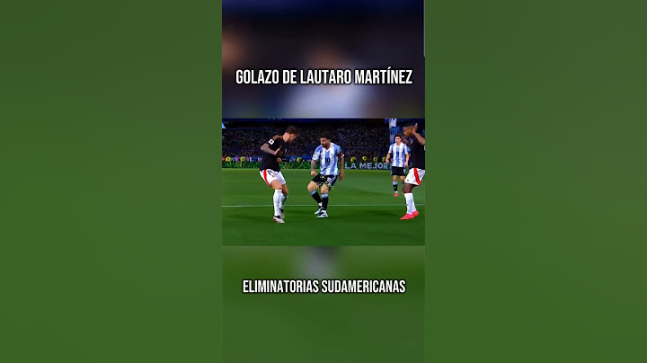 ARGENTINA vs. PERÚ [1-0] | ELIMINATORIAS SUDAMERICANAS | FECHA 12