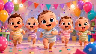 Dudi Dudi Dam Dam Dance 💃 💃 | Dodi Dodi Dum Dum Cutest Babies Dancing | Kids Hindi Rhymes #dudidudi