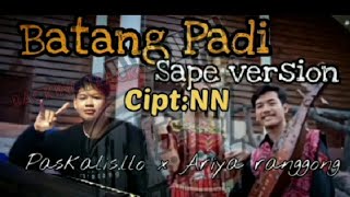 Karoke Lagu Dayak Pesaguan Batang Padi||@ariaranggong6124 x @DellProject