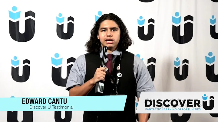 Discover U Testimonials 2019 Edward Cantu