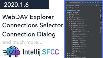Salesforce B2C Commerce Plugin 2020.1.6 release | Intellij SFCC | Jetbrains Plugin | 4K Video