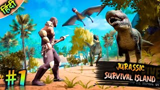 Jurrasic survival island dinosaurs & craft android gameplay hindi  #1 screenshot 4