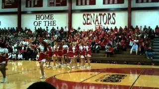 Springfield High School Cheerleaders - Homecoming Pep Assembly 2011