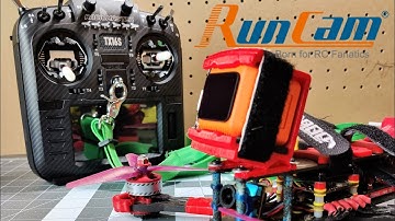 RunCam 5 Orange and Rotor Riot CL1 // No Stabilization One Pack // 4K FPV Freestyle