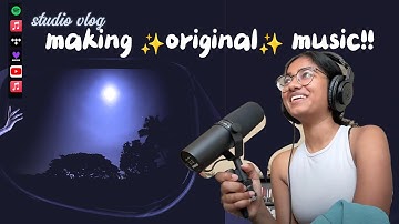 making an original song (pt2) | studio vlog