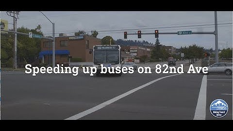 A simple solution to speeding up buses