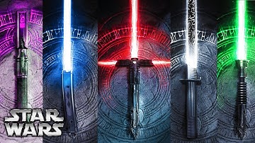 Every Single Lightsaber TYPE + VARIANT Explained (All Known 25+ Types) [2022 UPDATED] [CANON]