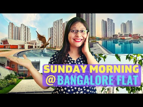 MY FIRST SUNDAY IN PFC BANGALORE I TOUR OF PRESTIGE FALCON CITY I SUNDAY SWIMMING POOL