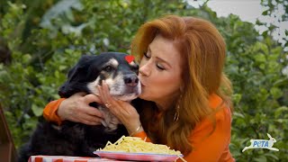 The Power Of Love: Lisa Ann Walter And Her Dog Buster Join Peta For Adorable Adoption Ad