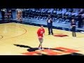 Makes Half Court Shot to Win Car!