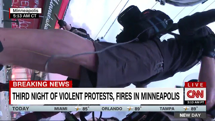 الشرطة الأمريكية تعتقل مراسل CNN خلال تغطيته الاحتجاجات في مينابوليس