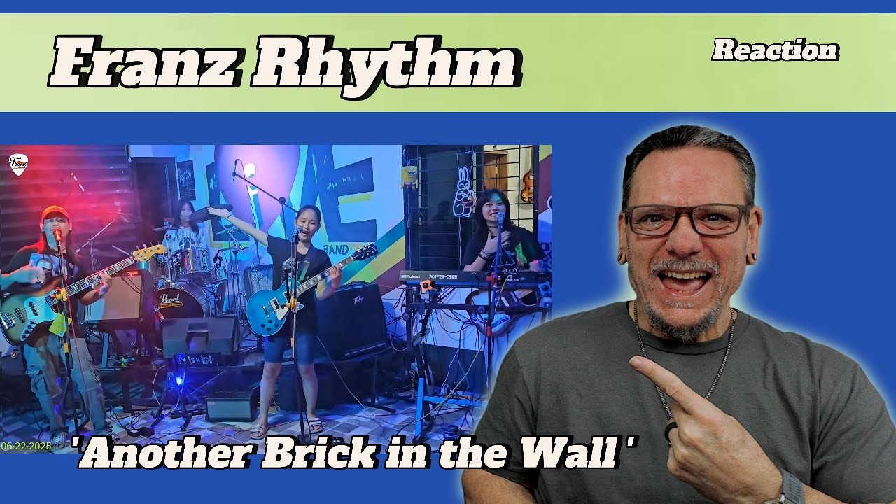 Franz Rhythm | ANOTHER BRICK IN THE WALL,Pt.2( Pink Floyd) COVER | First Time Hearing