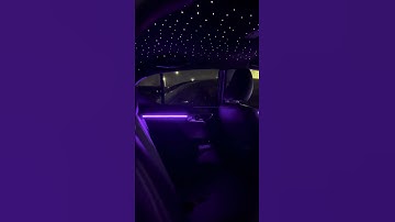 LEXUS CT200H STARS AND AMBIENT LIGHTING #youtubeshorts #reels #cars